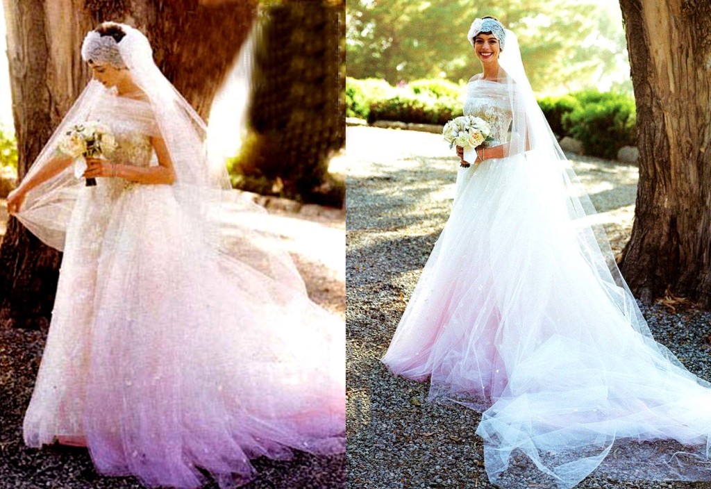 Celebrities who chose colourful wedding dresses – Complete Wedding